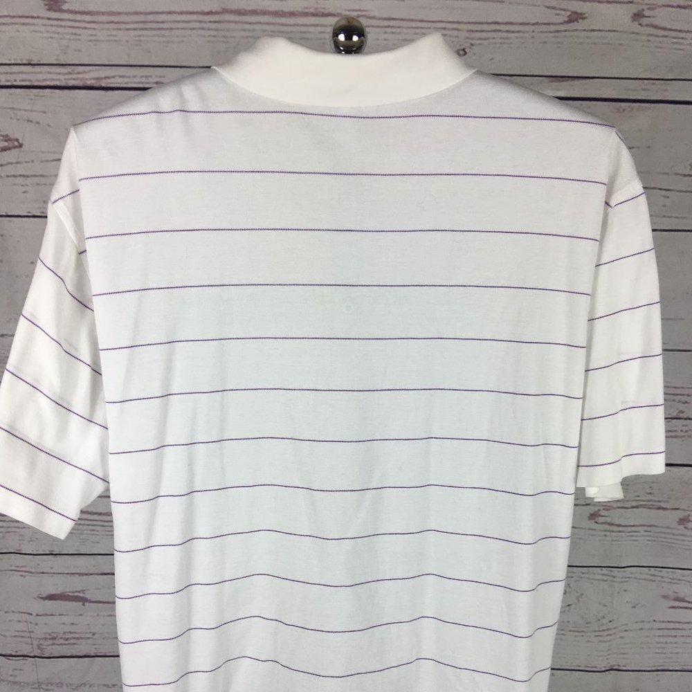 Peter Millar 3 Button Polo Size Medium Euc - image 8